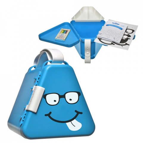 Trunki-TeeBee Blue - Cutie pentru jucarii / Suport pentru activitati [7]