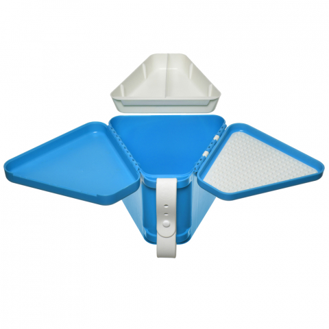 Trunki-TeeBee Blue - Cutie pentru jucarii / Suport pentru activitati [3]