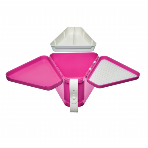 Trunki-TeeBee Pink - Cutie pentru jucarii / Suport pentru activitati [5]