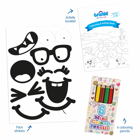 Trunki-TeeBee Pink - Cutie pentru jucarii / Suport pentru activitati [9]