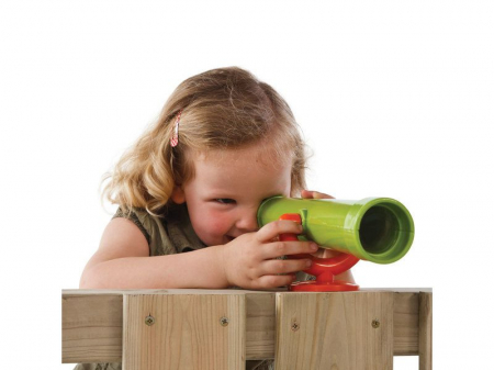 Accesorii locuri de joaca - KBT-Telescop pentru spatii de joaca Verde Lime-Orange KBT