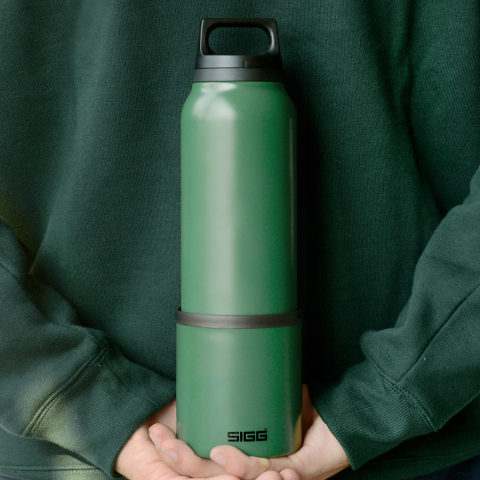 Termos din otel inoxidabil Hot & Cold Leaf Green, 0.75l [1]