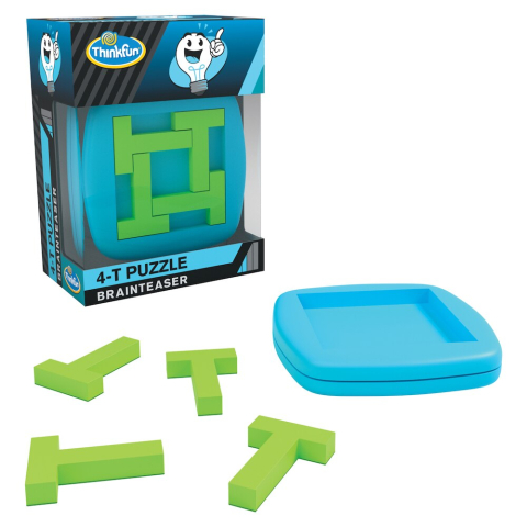 Jucarii educative - Thinkfun-Thinkfun - Brainteaser: 4-T Puzzle
