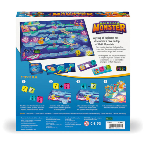 Oktató játékok - Thinkfun, Joc educativ - Math Path Monster