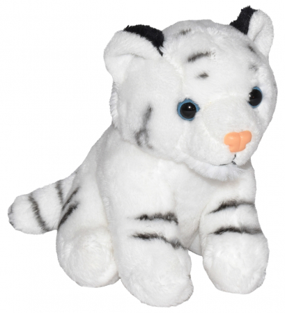 Figurine - Wild Republic-Tigru Alb - Jucarie Plus 13 cm