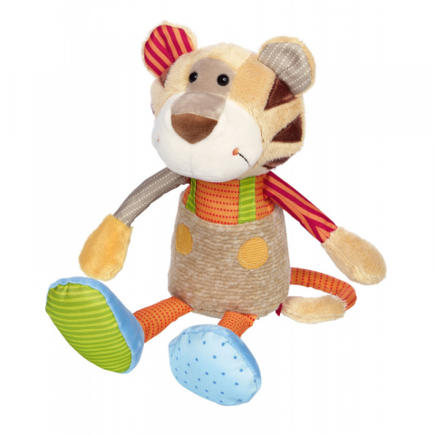 Jucarii 1-3 ani - Sigikid-Tigru din plus Patchwork Sweety, Sigikid