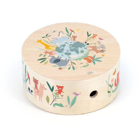 Vilac-Toba cajon din lemn - Design animale - Vilac [2]