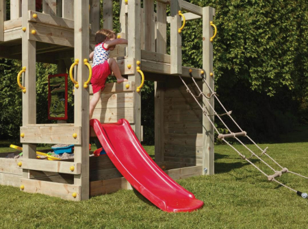 KBT-Tobogan Toba 1.2M Rosu pentru spatii de joaca [1]