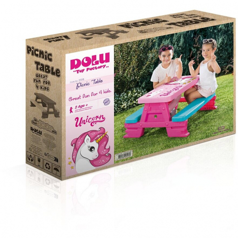 Pachet Tobogan si Masuta Unicorn pentru copii [3]