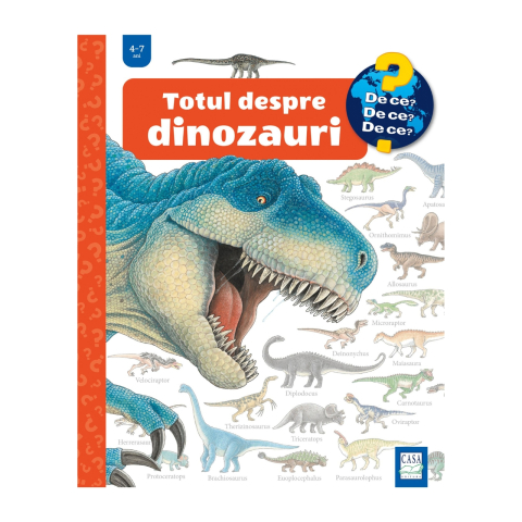 Jucarii educative - Editura Casa-Totul despre dinozauri - Angela Weinhold