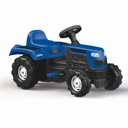 Top Cadouri Copii 0-12 ani - DOLU-Tractor cu pedale - albastru