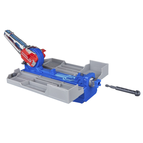 Hasbro-Transformers Earthspark Camion Cu Remorca De Lupta Optimus Prime [7]