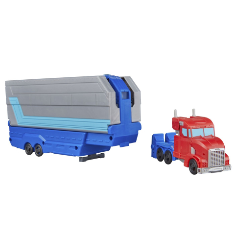 Hasbro-Transformers Earthspark Camion Cu Remorca De Lupta Optimus Prime [5]