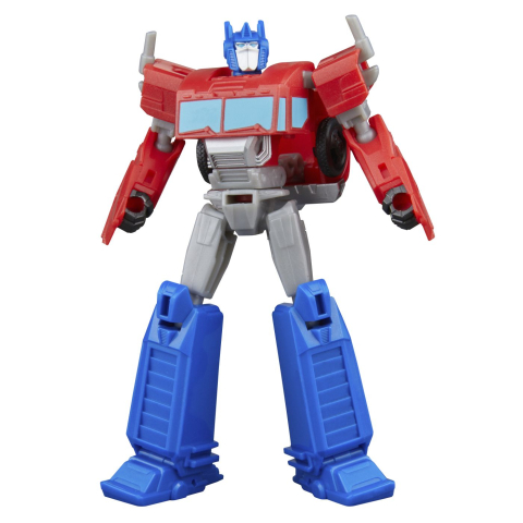 Hasbro-Transformers Earthspark Camion Cu Remorca De Lupta Optimus Prime [3]