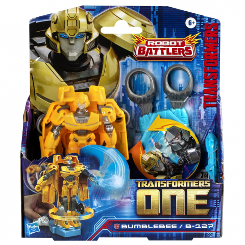 Jucarii 6-8 ani - Transformers One Robot Battlers Figurina Bumblebee B127 11.5Cm
