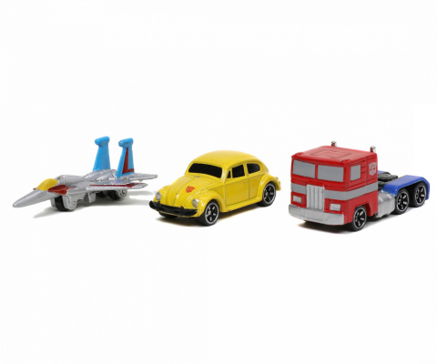 Transformers Set 3 Nano Masinute Metalice 4Cm [1]