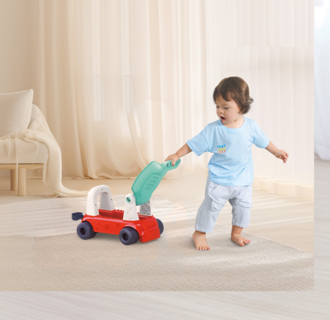 Jucarii Bebe-Trenulet 4 In 1 Rosu [3]