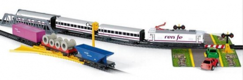 Pequetren-Trenulet electric calatori si marfa RENFE Tren+ [1]