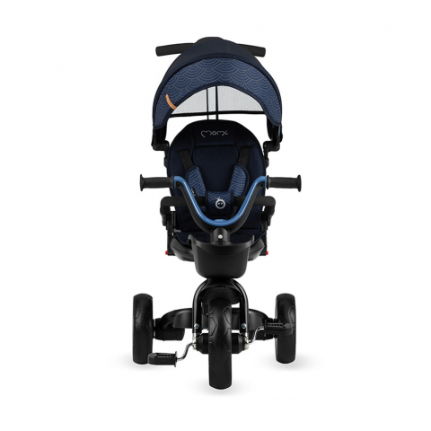 Momi-Tricicleta 5 in 1, MoMi INVIDIA Flow, Scaun rotativ 360, Spatar reglabil, Centura in 5 puncte [3]