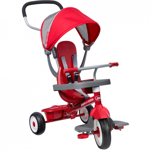 Jucarii 1-3 ani - Radio Flyer-Tricicleta multifunctionala Radio Flyer 4-in-1, 1 - 5 ani