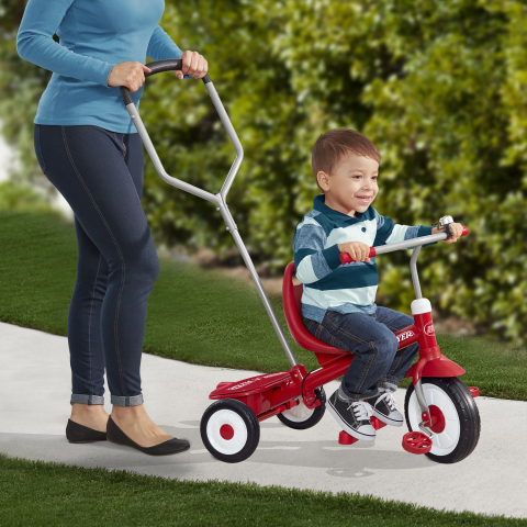 Radio Flyer-Tricicleta multifunctionala Radio Flyer Steer and Stroll, 2-5 ani [1]