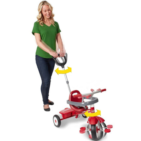 Radio Flyer-Tricicleta Radio Flyer 3-in-1 Stroll 'N Trike, Rosu, 1.5 - 5 ani [6]
