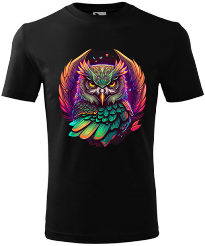 Személyre szabott anyai pólók - Tricou Personalizat "Animal Designs Bufniță"