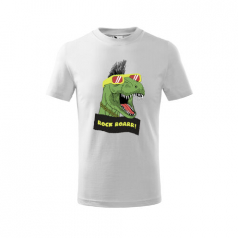 Tricou Personalizat „Dinozaur Rockroaar” pentru Copii
