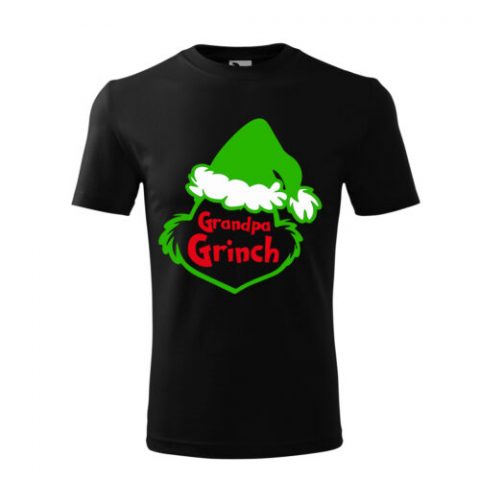 Cadouri personalizate - Bebeluc Print-Tricou Personalizat "Grandpa Grinch"