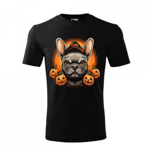 Cadouri personalizate - Bebeluc Print-Tricou Personalizat "Pug Halloween"