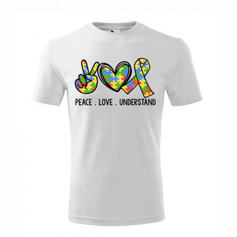 Tricou Personalizat- Tricou „Peace. Love. Understand"