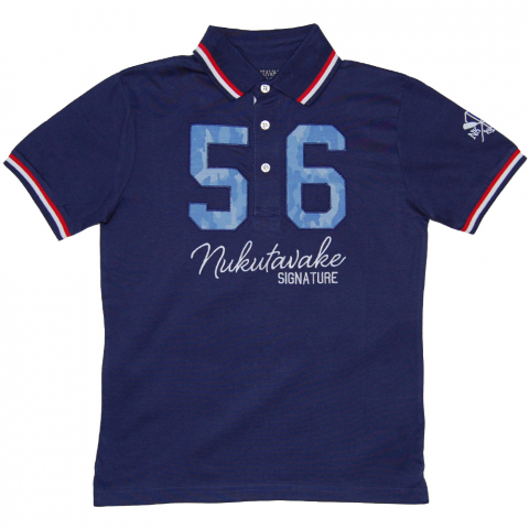 Játékok 9-12 éveseknek - Tricou polo bleumarin cu maneca scurta si imprimeu (6149), 12 ani / 152 cm