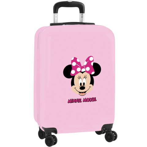 Oktató játékok - Troler Minnie Mouse cu carcasa rigida, 34x55x20 cm