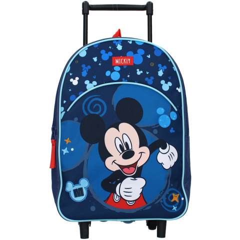 Játékok 3-5 éveseknek - Troler pliabil Mickey Mouse Share Kindness, 33x25x11 cm