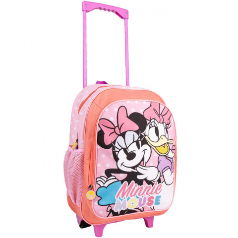 Jucarii 3-5 ani - Cerda-Troler pliabil Minnie Mouse cu buzunar frontal, 31x41x14 cm