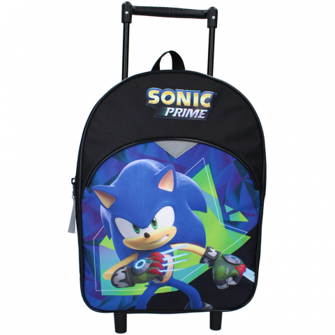Játékok 3-5 éveseknek - Troler pliabil Sonic Prime Time, 33x25x11 cm