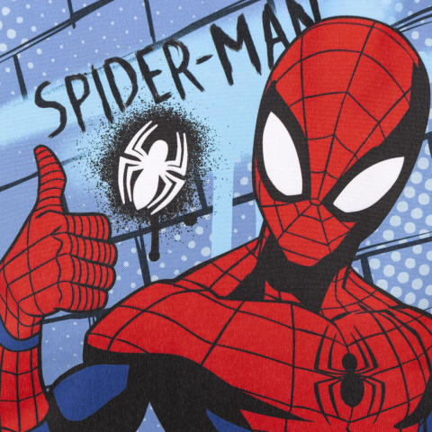 Troler pliabil Spiderman Alright cu buzunar frontal, 31x41x14 cm [5]