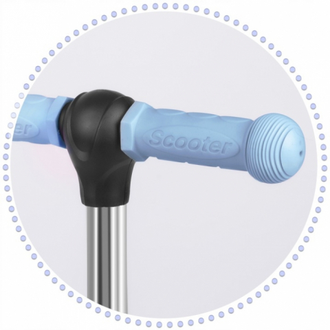 Ricokids-Trotineta 3 in 1 cu roti cu LED Ricokids Todi 765401 - Albastru [4]