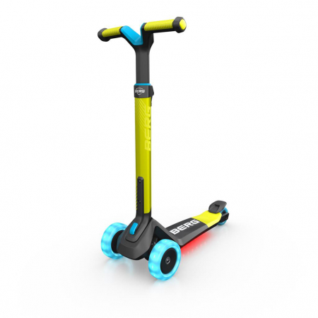 Akciók - Berg Toys-Trotineta BERG Nexo Lime Pliabila cu Lumini -LED