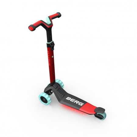 Berg Toys-Trotineta BERG Nexo Rosu Pliabila cu Lumini -LED [1]