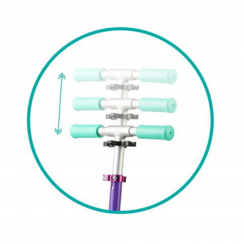 QKids-Trotineta copii, QKids, BRO - Purple [3]