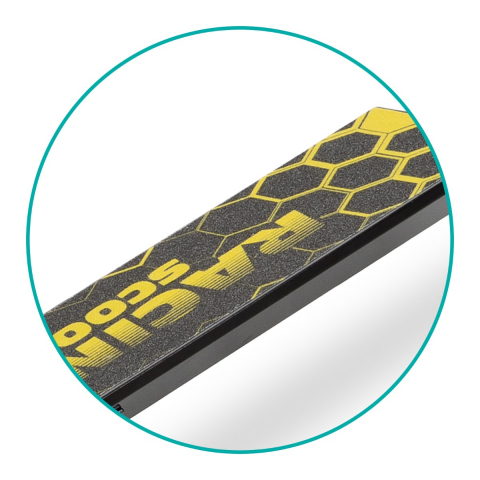 Trotineta copii, QKIDS, FLO Black, Rulmenti ABEC-9, Roti poliuretan 85A, Ghidon T-shapea [5]