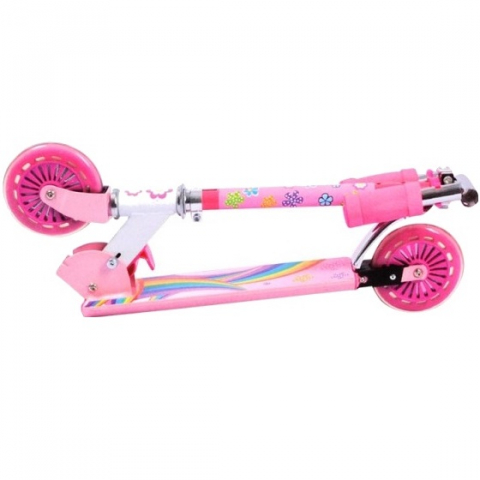 Trotineta pliabila roz Sports Active, 3-5 ani [1]
