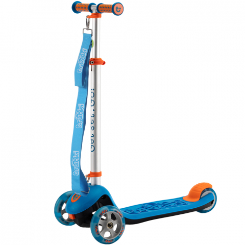 Jucarii 1-3 ani - Trunki-Trotineta pliabila Trunki, Albastru, L / 4+ ani