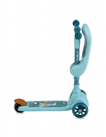 Trotineta transformabila 2in1 MoMi Kiuru - Blue [2]