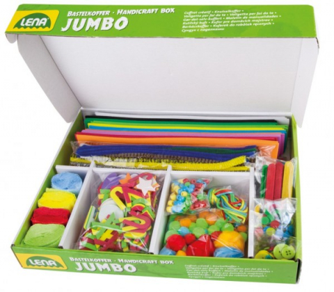 Jucarii 3-5 ani - Trusa-creatii-handmade-Jumbo-Lena-cu-800-accesorii-incluse-Lena
