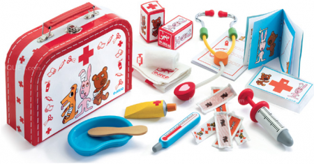 Szerepjátékok - Djeco-Trusa-de-doctor-veterinar