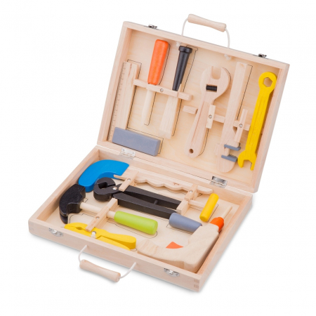 Jucarii +3 Ani - New-Classic-Toys-Trusa-de-scule-12-piese