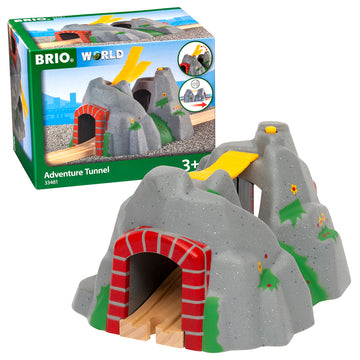 Jucarii 3-5 ani - BRIO-Tunel aventura pentru trenulete BRIO, 3+ ani