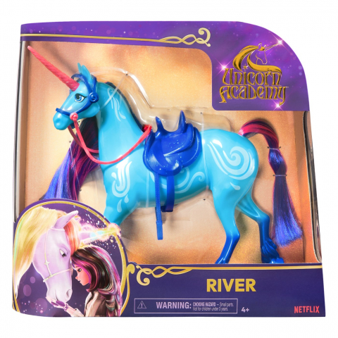 Jucarii 3-5 ani - Unicorn Academy Set Unicorn River